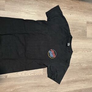 Santa Cruz Skateboards Black Short Sleeve Tee